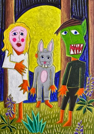 Little Monsters
8" x 6"
$650 Little Monsters
8" x 6"
$650